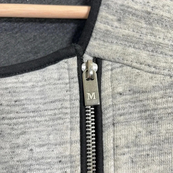 SCOTCH & SODA | MAISON SCOTCH GREY ZIP BLAZER JACKET - Picture 11 of 16